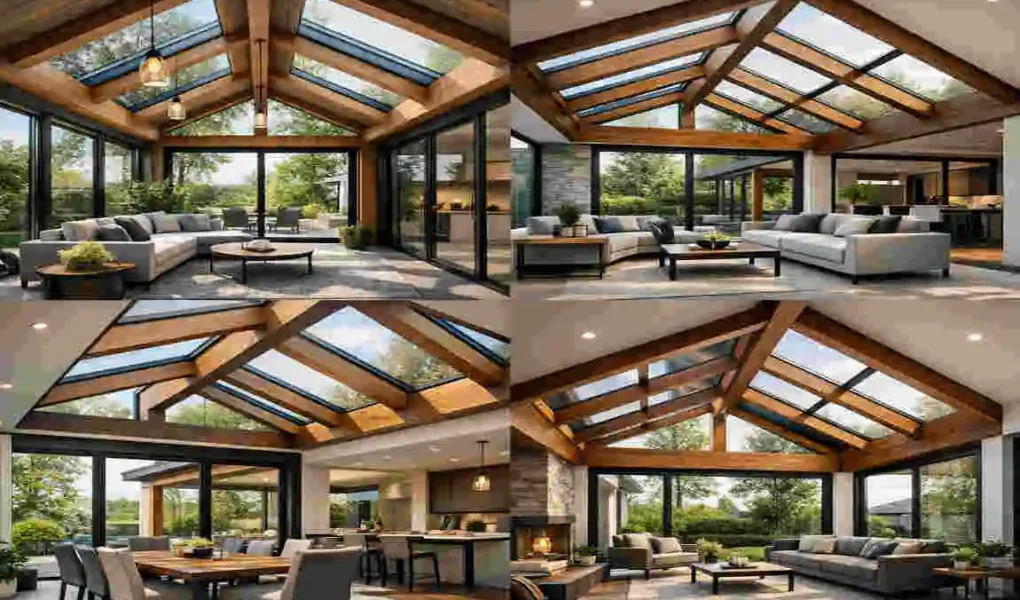 timber frame conservatory roof