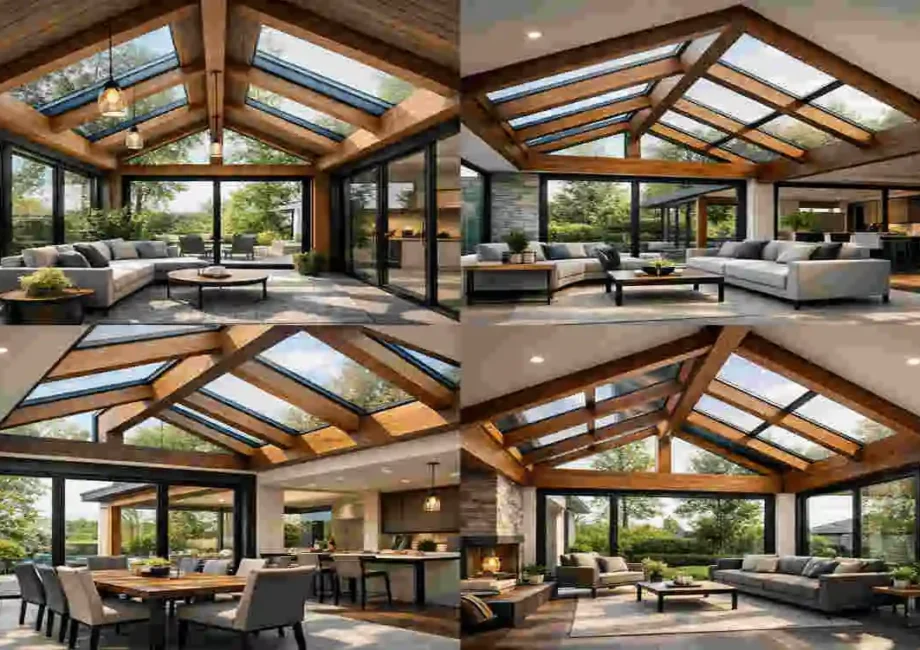 timber frame conservatory roof