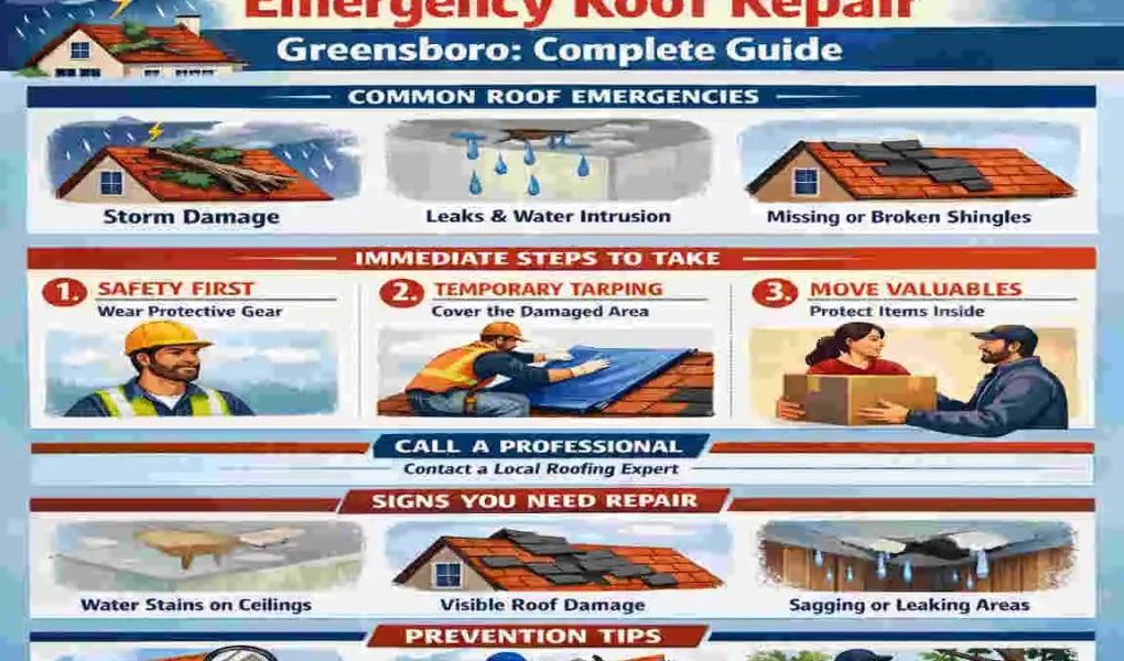 Emergency Roof Repair Greensboro