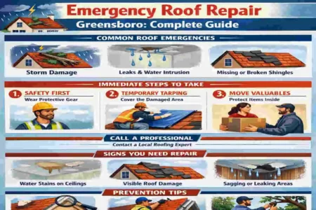 Emergency Roof Repair Greensboro