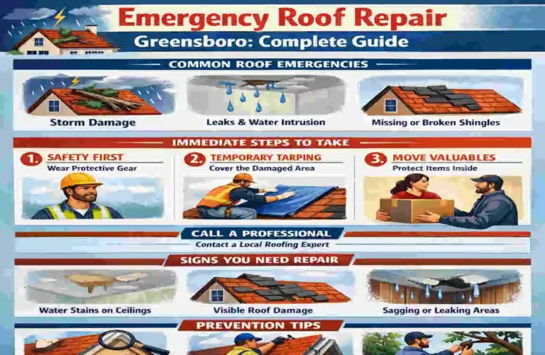 Emergency Roof Repair Greensboro
