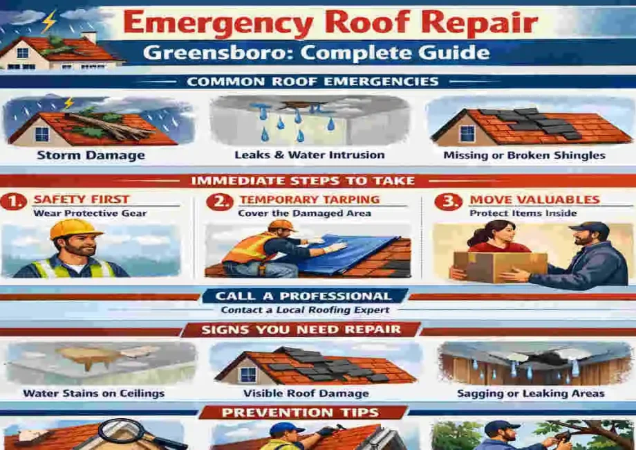 Emergency Roof Repair Greensboro