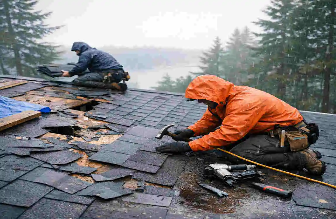 Storm Damage Roofing in Washington
