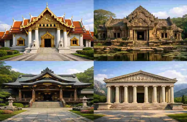 Temple Gable Roof Design