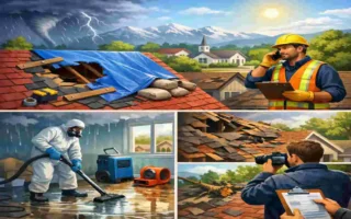 emergency roof repair in cherry hills village