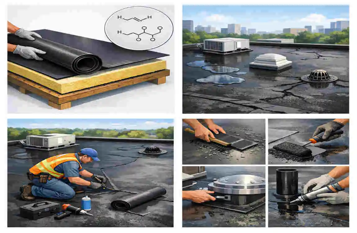 EPDM Roof System Maintenance