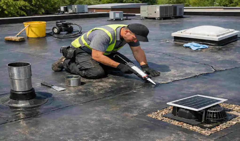 EPDM Roof System Maintenance