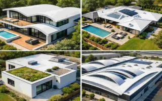 pvc roof panel design