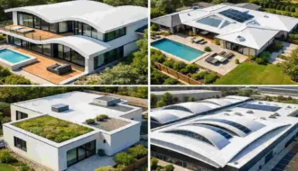 pvc roof panel design