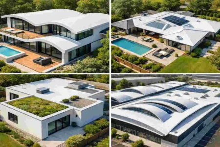 pvc roof panel design