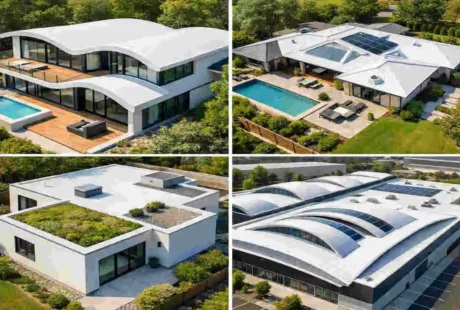 pvc roof panel design