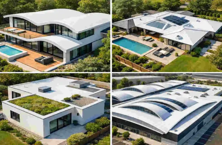 pvc roof panel design