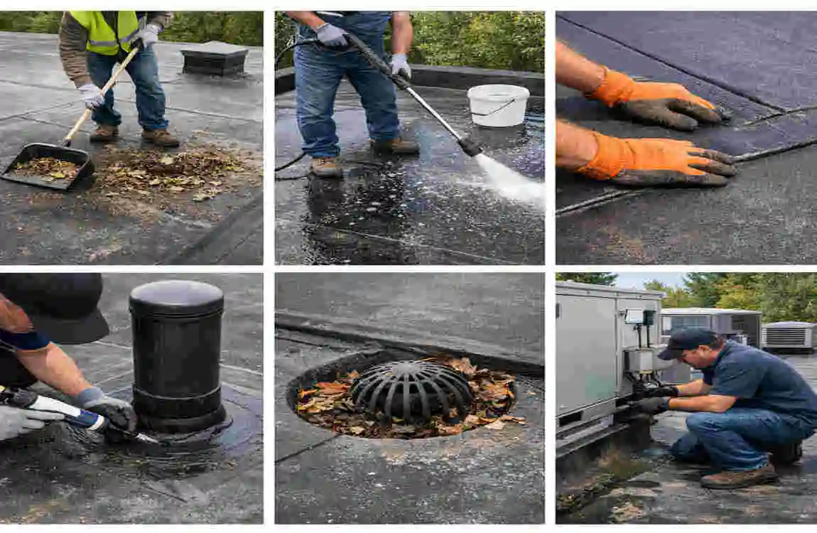 EPDM Roof System Maintenance