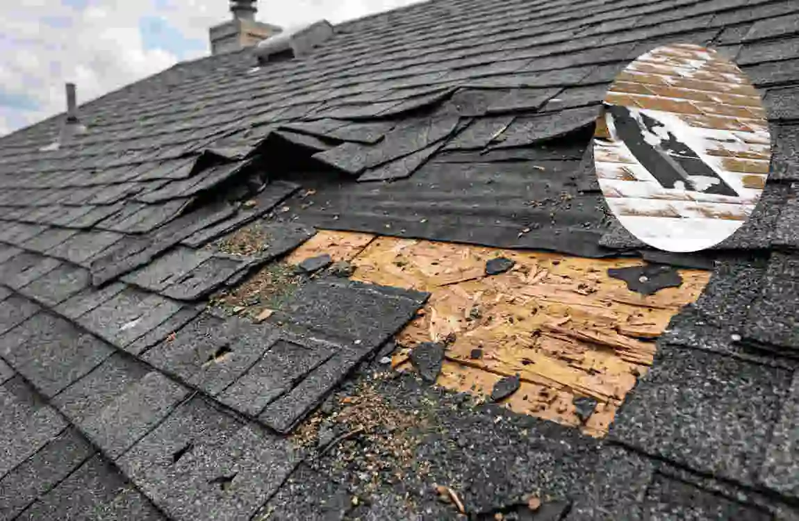 Storm Damage Roofing in Farmington