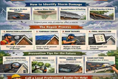 storm damage roofing in plymouth township