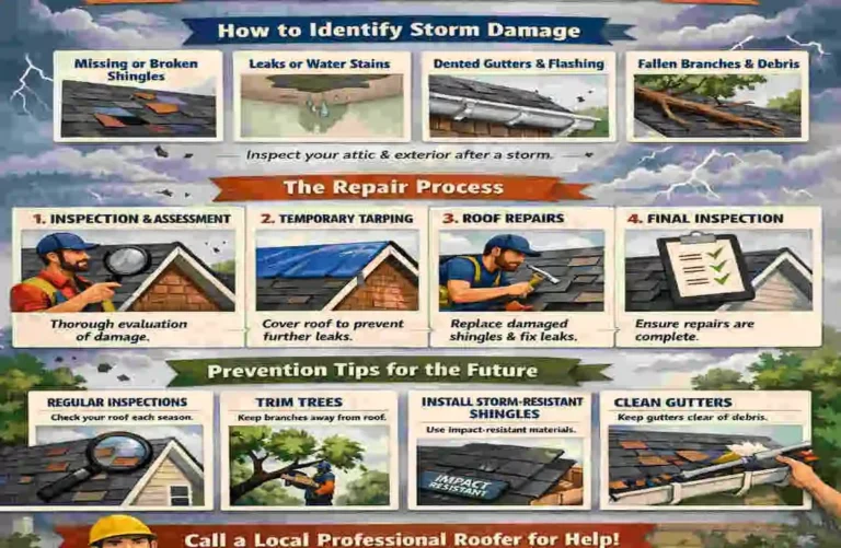 storm damage roofing in plymouth township