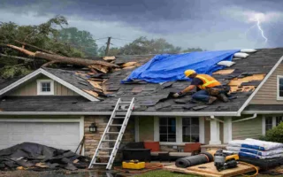 Storm Damage Roofing in Novi