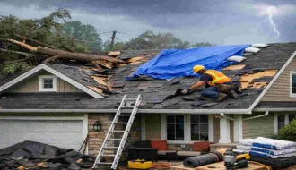 Storm Damage Roofing in Novi