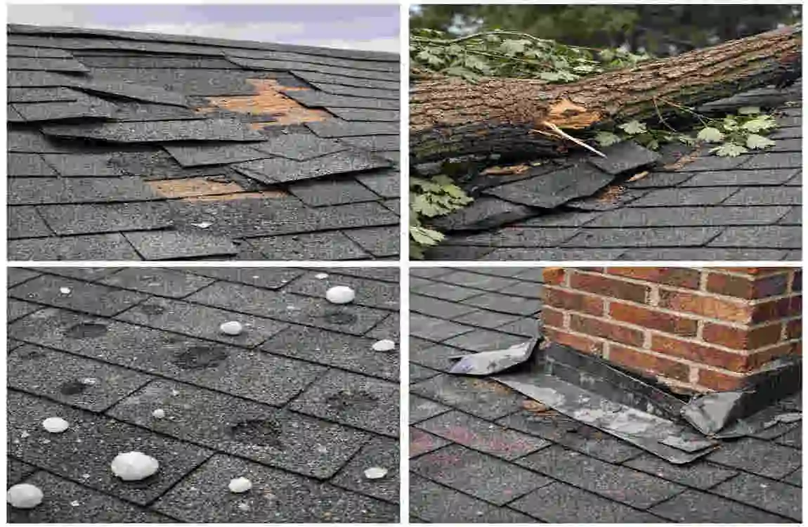 storm damage roofing in ken caryl
