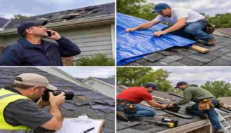 storm damage roofing in ken caryl