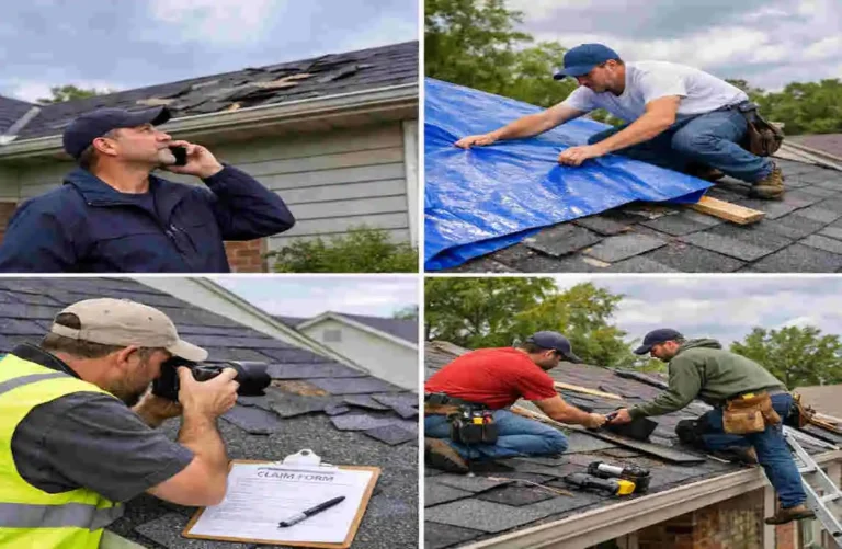 storm damage roofing in ken caryl