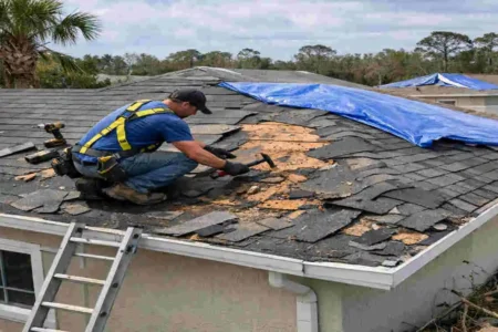 Storm Damage Roofing in Port Charlotte