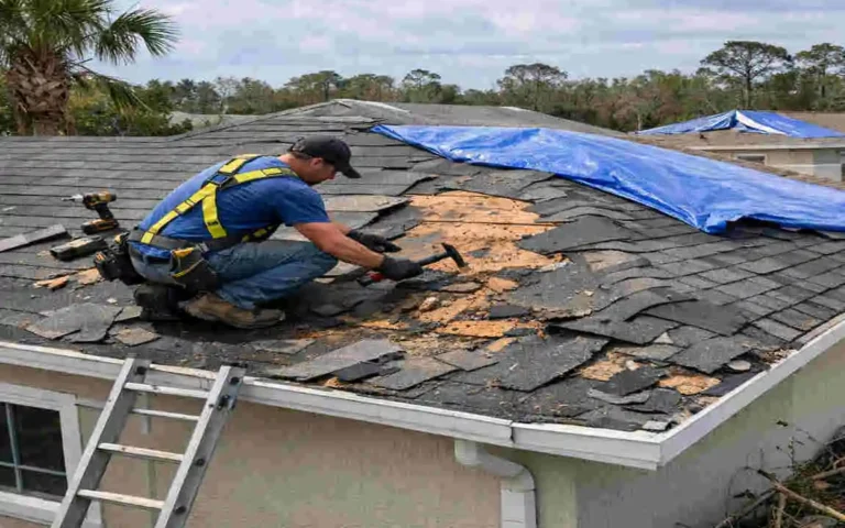 Storm Damage Roofing in Port Charlotte