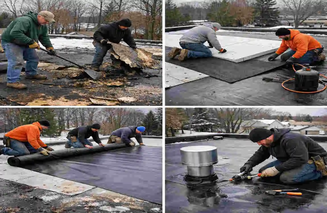 EPDM Roof Installation Wisconsin