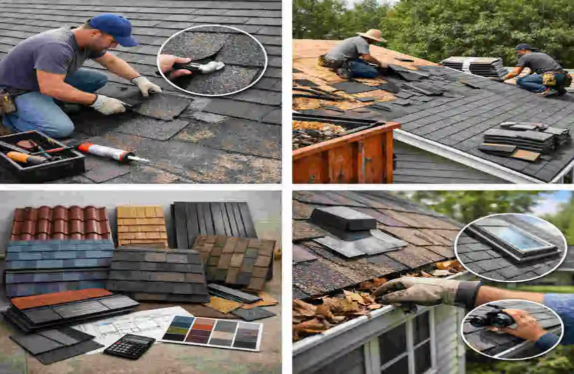 storm damage roofing in ken caryl